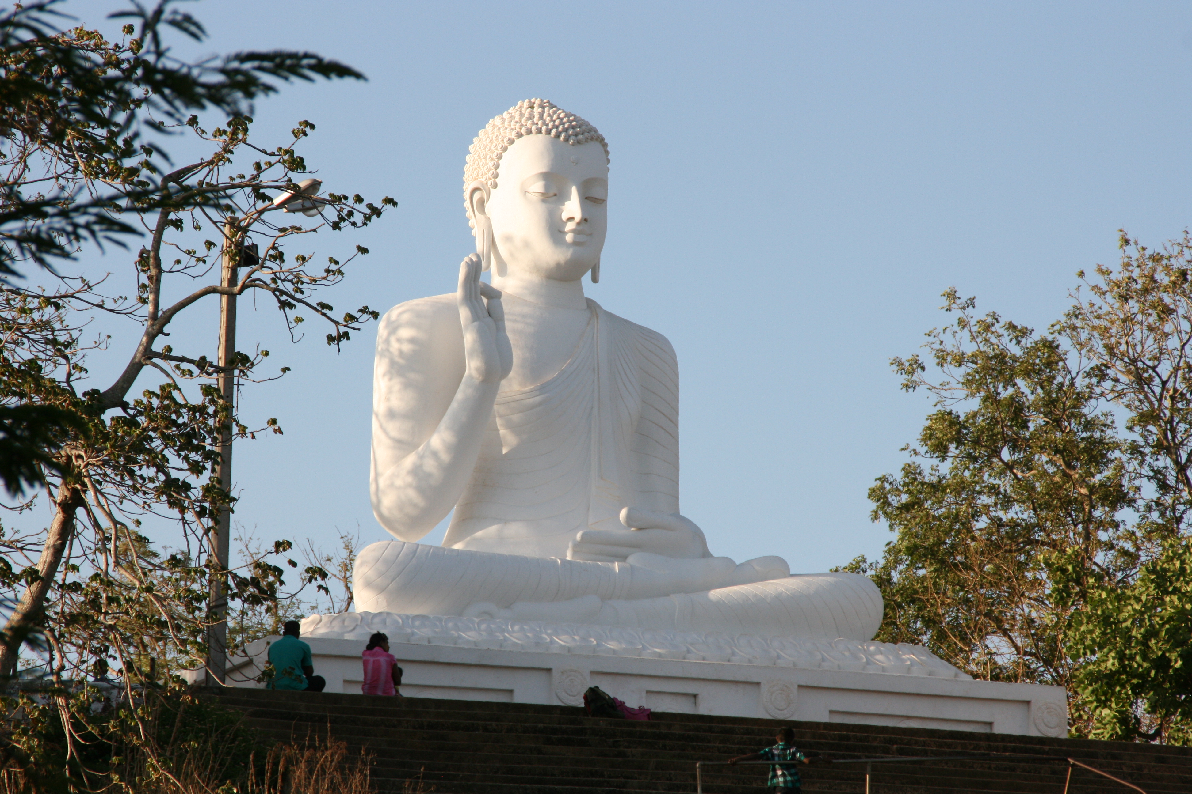 Buddhastatue in Anuradhapura 