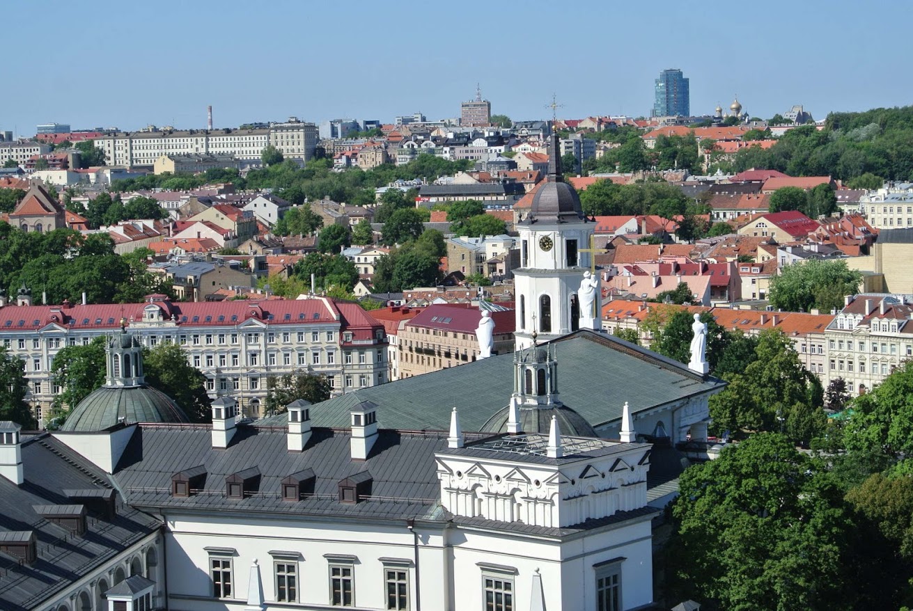 Baltikum Litauen Vilnius Stadt
