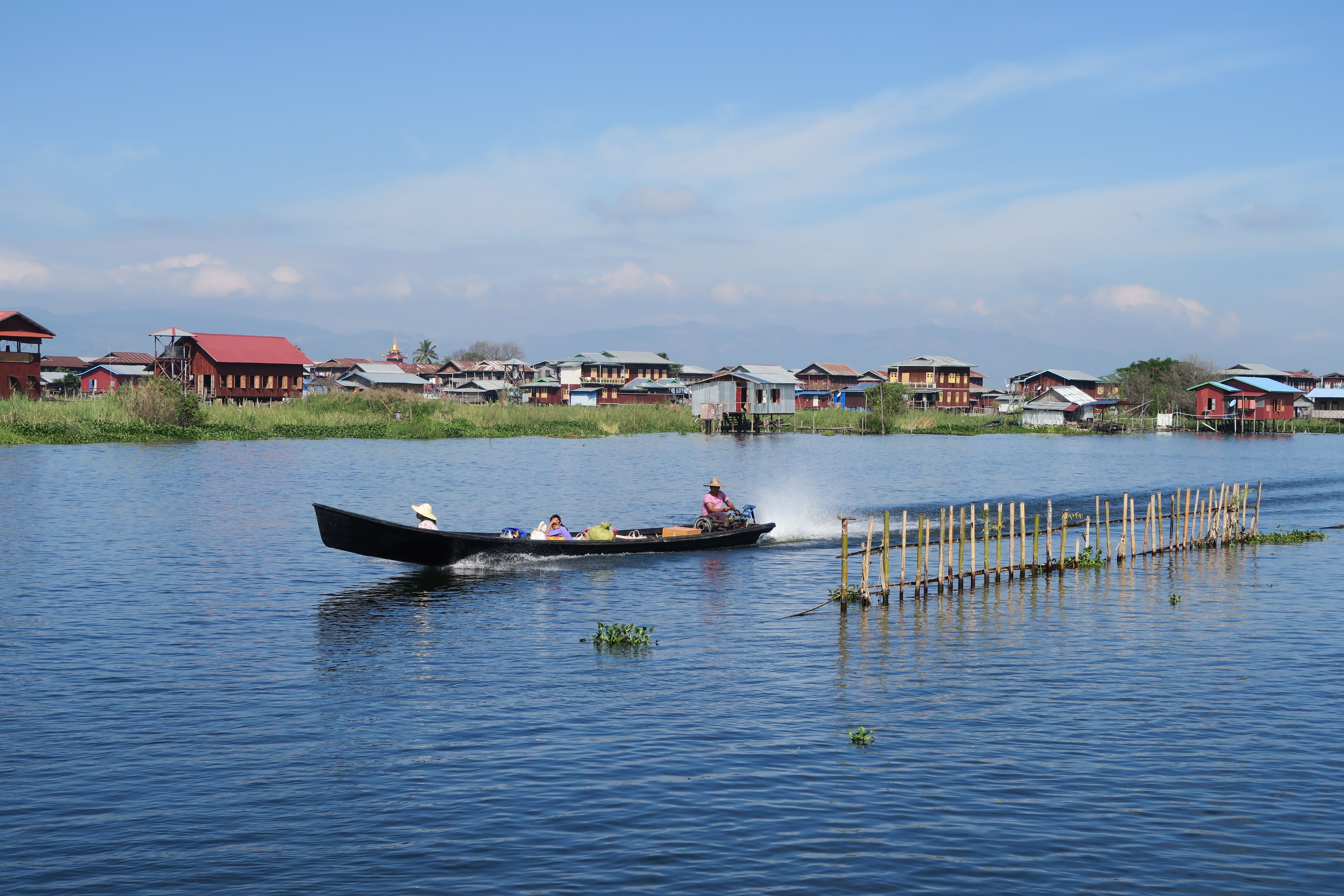 Myanmar Inle-See Bootsfahrt