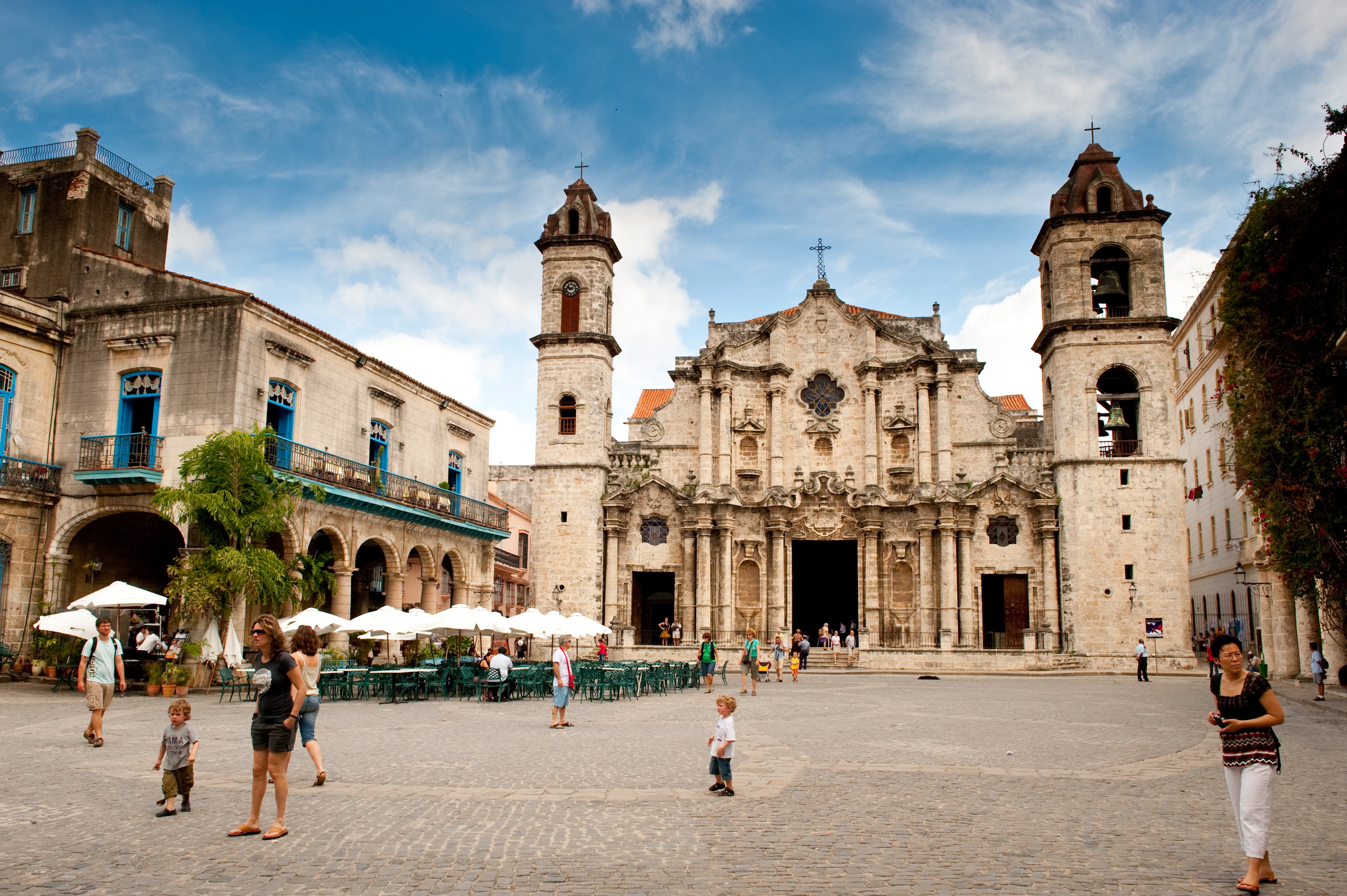 Kuba Havanna Plaza de Catedral Kathedrale San Cristobal