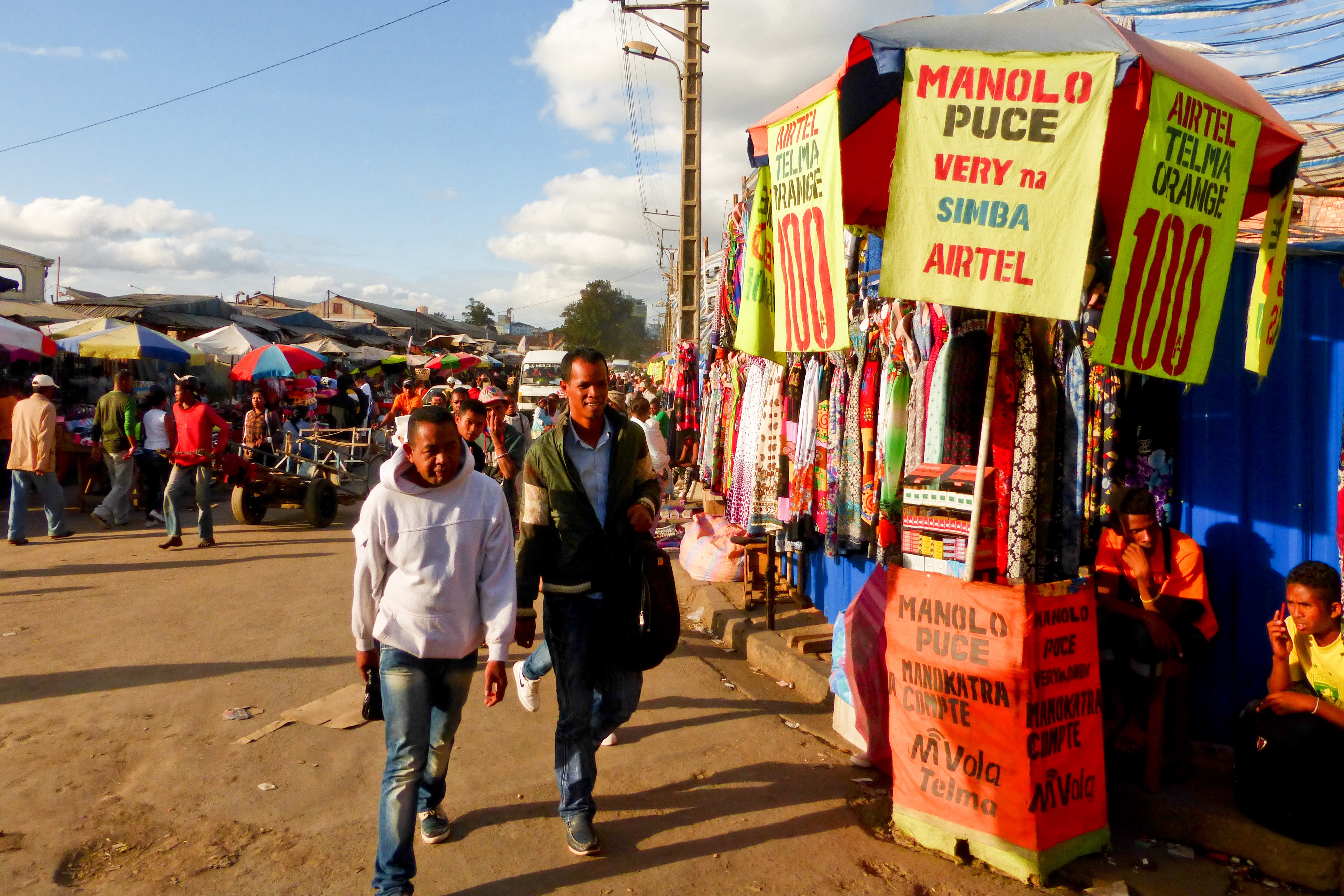 Madagaskar Antananarivo Andravoahangy Markt