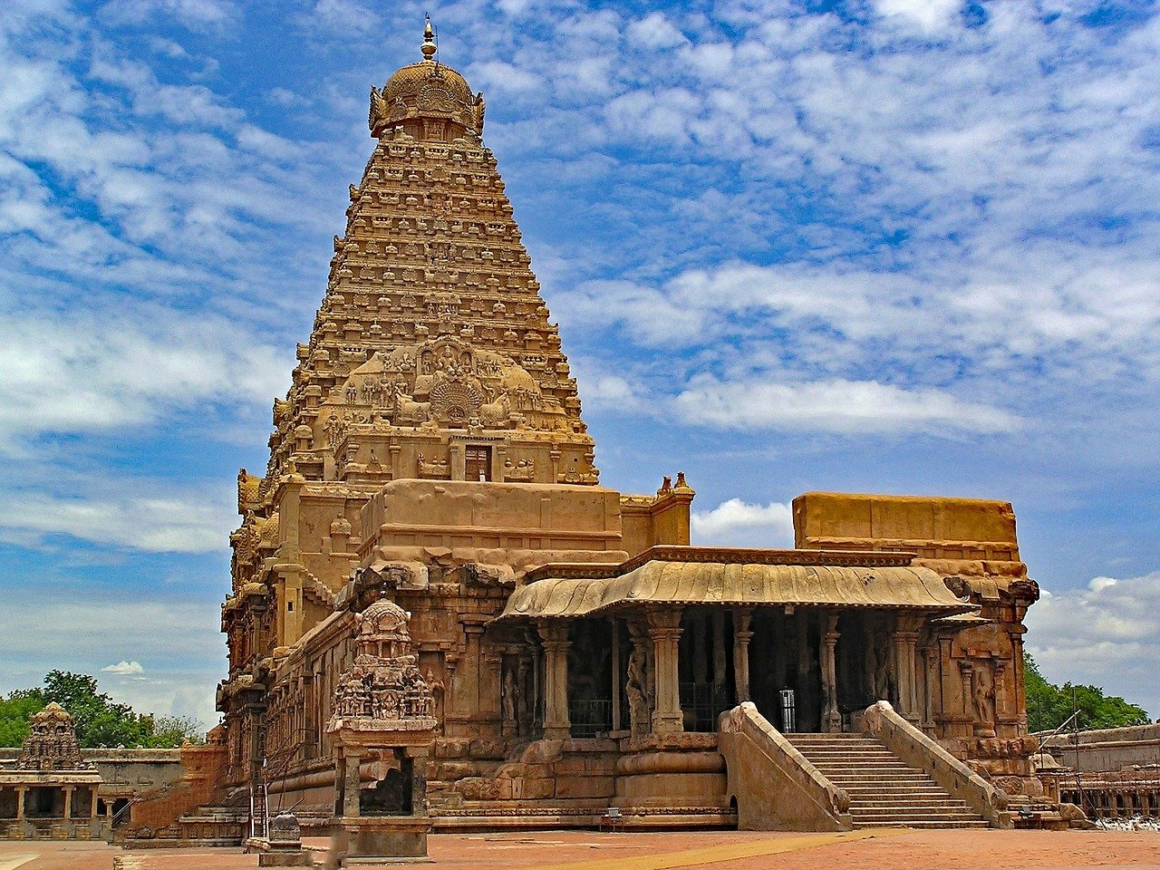 Indien Thanjavor Bridishwara Tempel