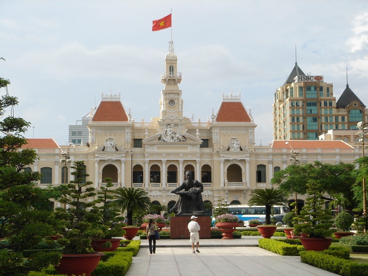 Vietnam Saigon Hi Chin Minh Stadt Rathaus