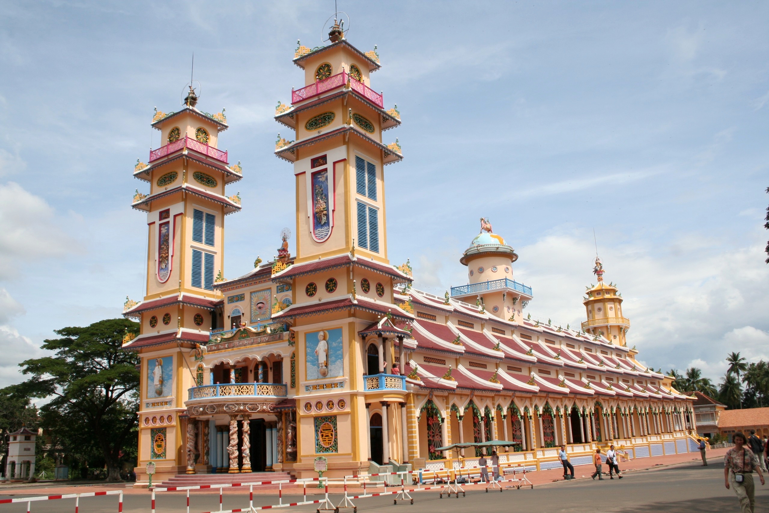 Vietnam Tay Ninh Tempel Caodai Sekte
