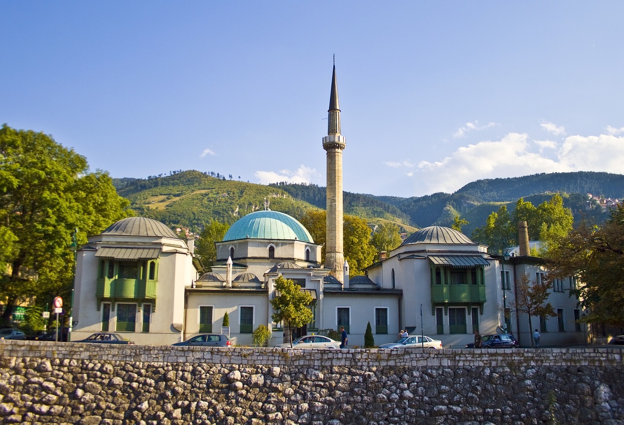 Balkan Bosnien & Herzegowina Sarajevo Moschee