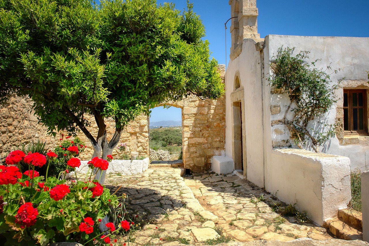 Griechenland Kreta Kapelle