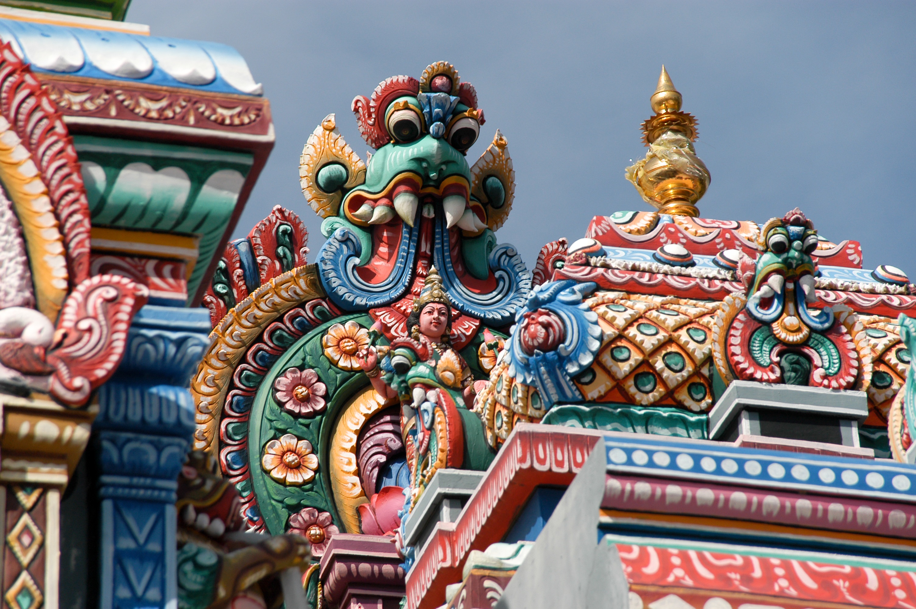 Malaysia Malaiische Halbinsel Penang Sri Mariamman Tempel Hinduismus